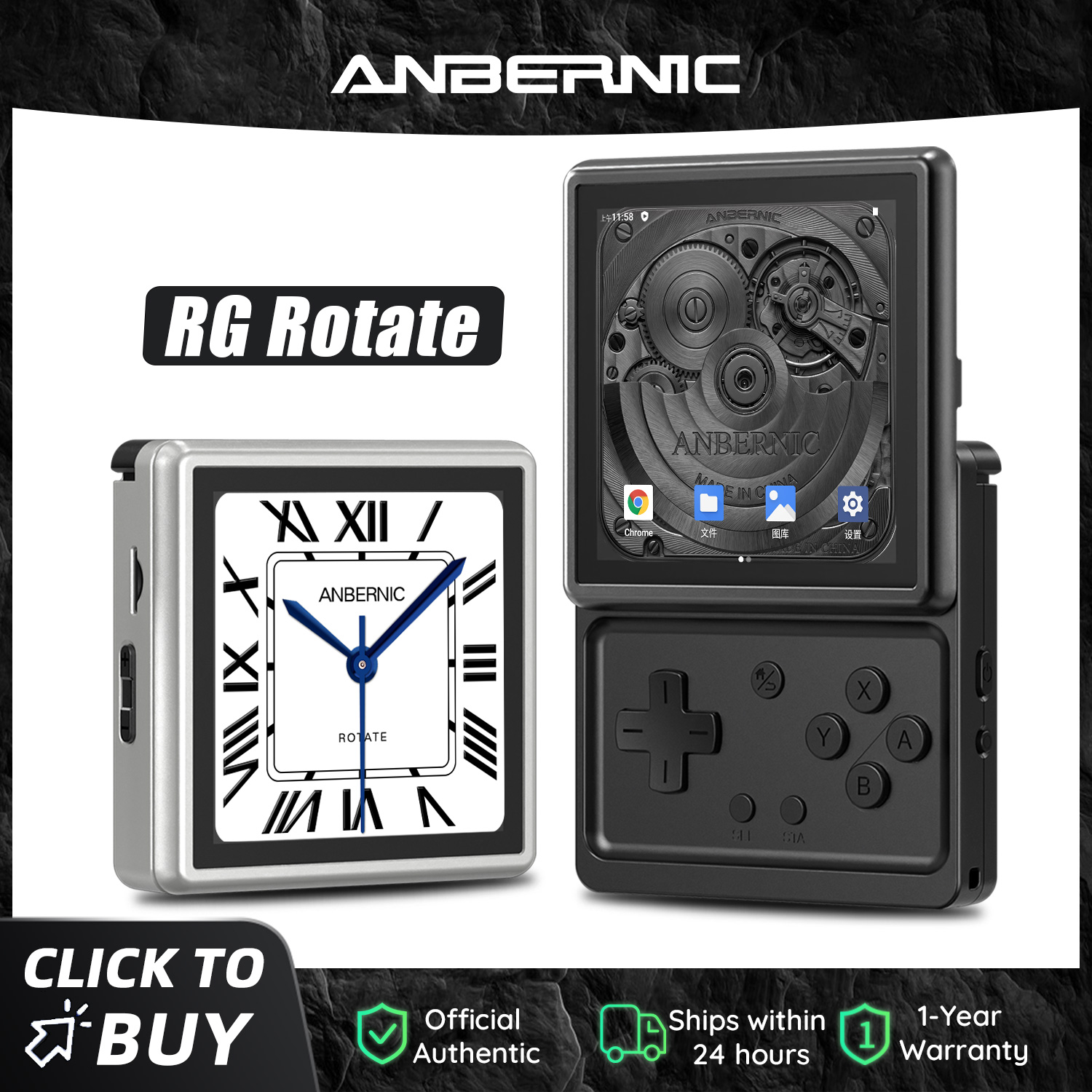Gaming Console Minecraft - Console de Jogos Portátil Anbernic RG