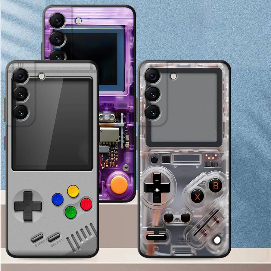 Gaming Console In - Capa Protetora Roxa para Celular Samsung