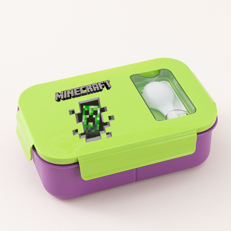 Gaming Console Minecraft - Lancheira com tema de jogos, estampa