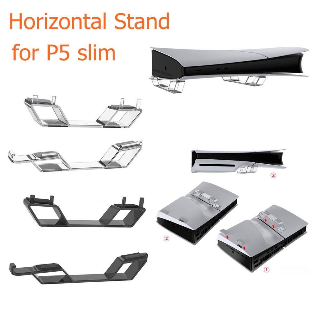 Sony Console Ps5 Slim - Suporte horizontal para consoles de jogos