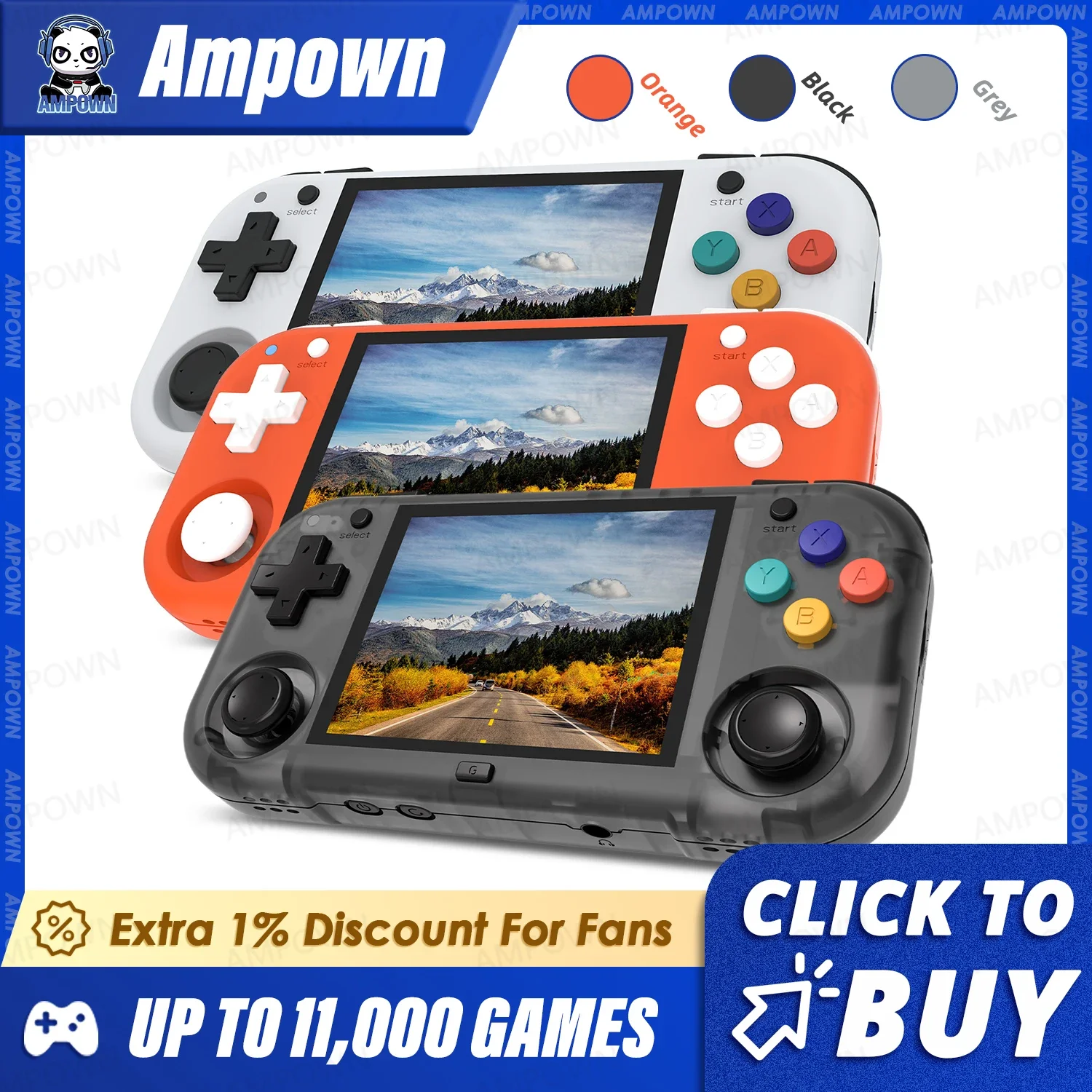 Gaming Console Minecraft - Ampown xu mini m console de