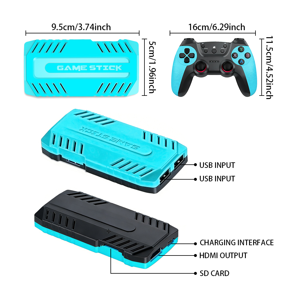 Novo Controle Retro X10 Pro 20 - Gaming Console Gs5 avaliação e preço