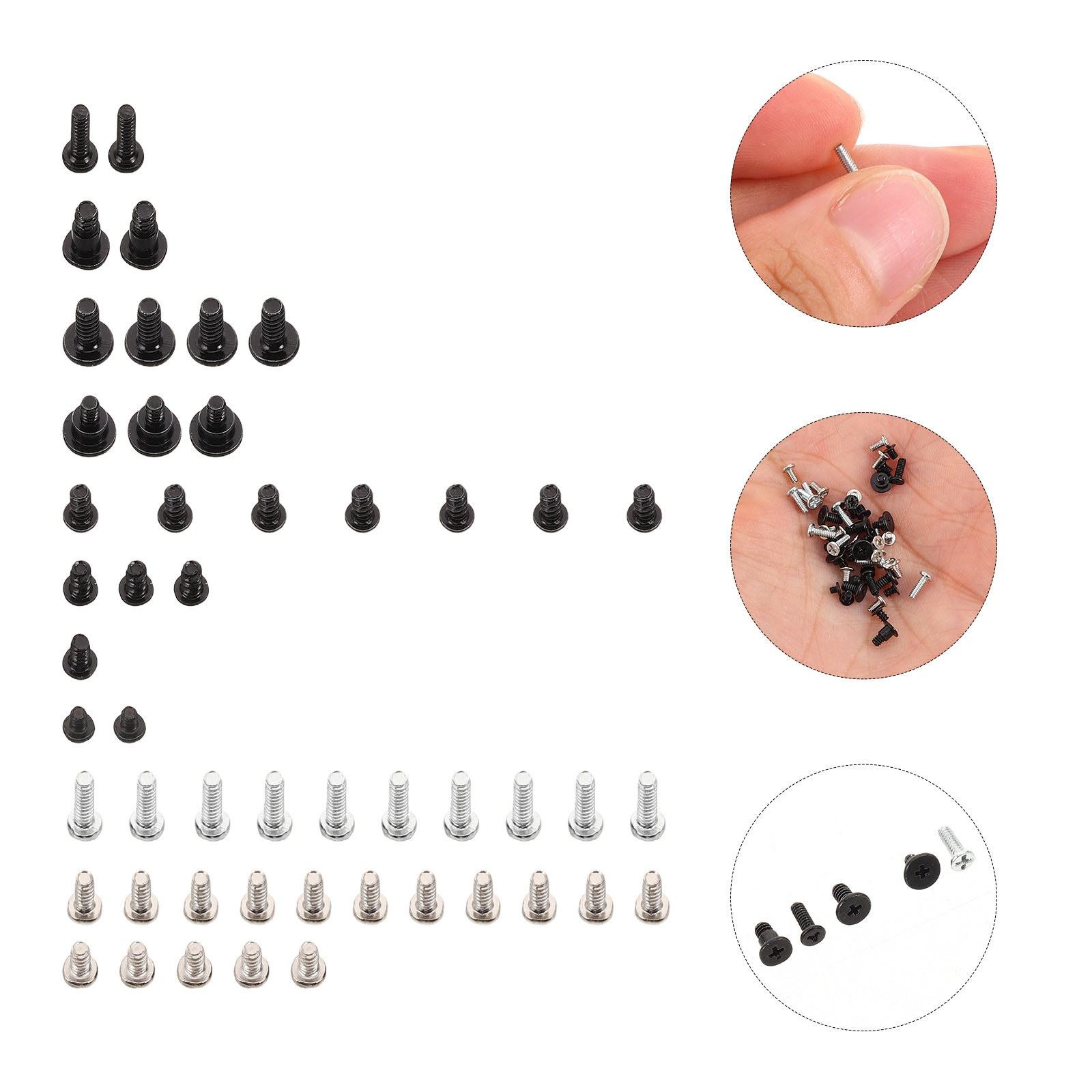 Kit de 50 Parafusos para Repar - Gaming Console In avaliação e preço