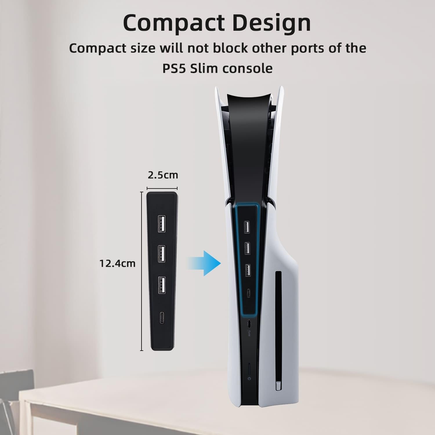 Hub USB para PS5 Slim Disc, 4  - Sony Console Ps5 Slim avaliação e preço