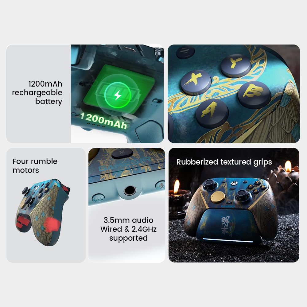 GameSir G7 Pro Wuchang Fallen  - Gaming Console Gp Pro avaliação e preço