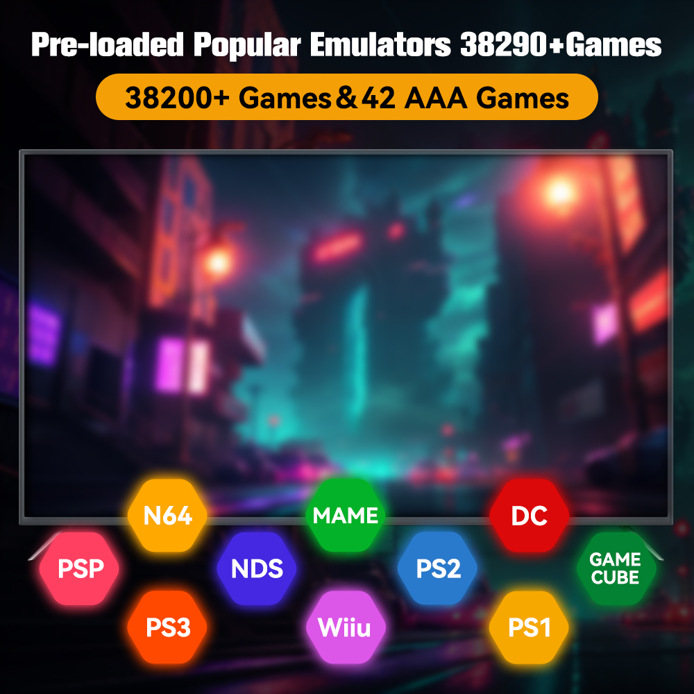 Retrobat & playnite sistema hd - Gaming Console Gs5 avaliação e preço