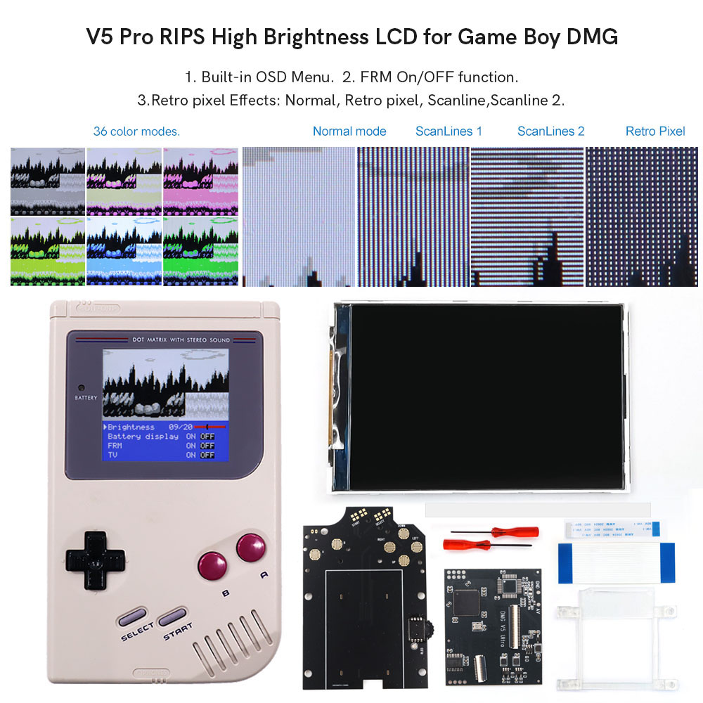 HISPEEDIDO Para GB Dmg V5 Pro, - Gaming Console Gp Pro avaliação e preço