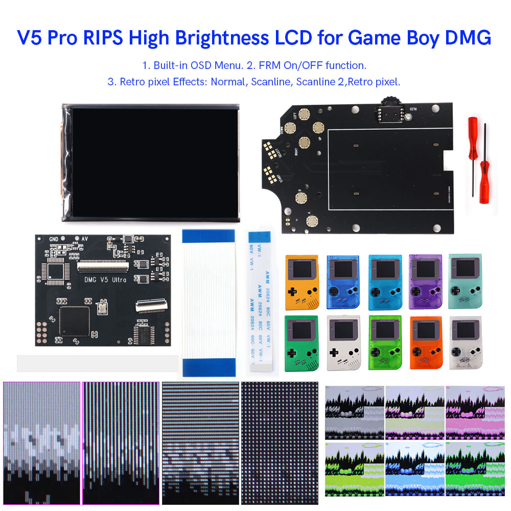 HISPEEDIDO Para GB Dmg V5 Pro, - Gaming Console Gp Pro avaliação e preço