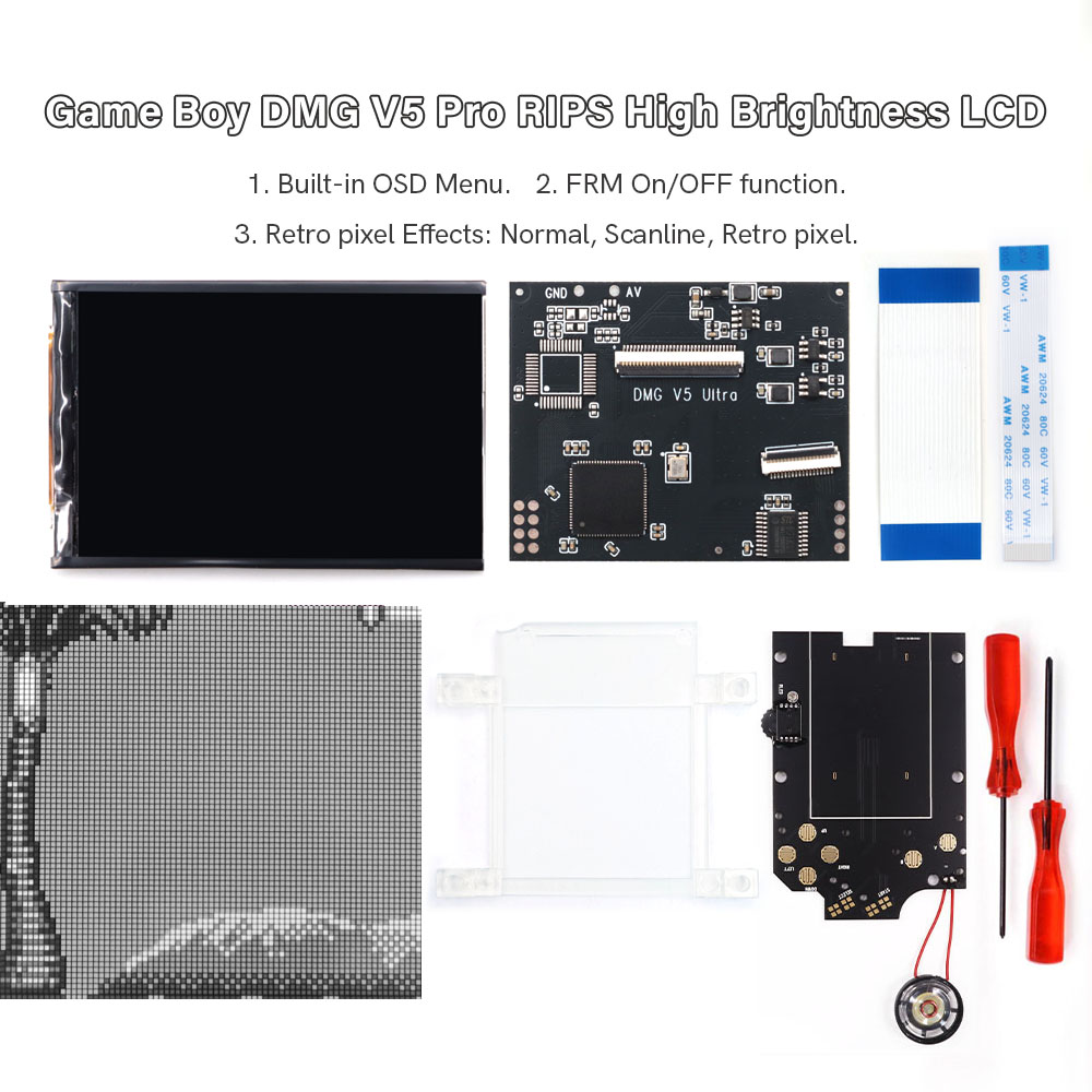 HISPEEDIDO Para GB Dmg V5 Pro, - Gaming Console Gp Pro avaliação e preço