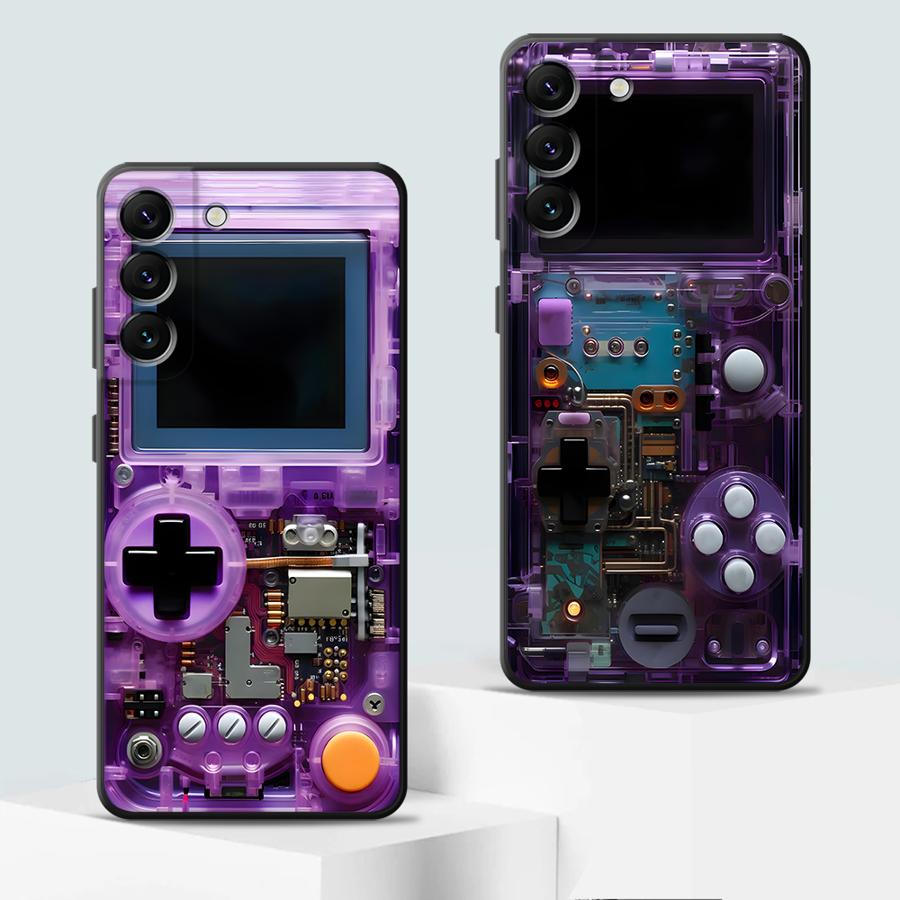 Capa Protetora Roxa para Celul - Gaming Console In avaliação e preço