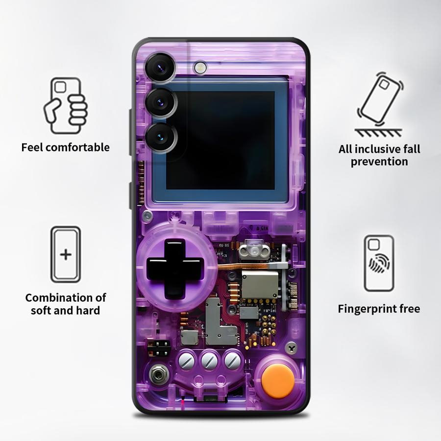 Capa Protetora Roxa para Celul - Gaming Console In avaliação e preço