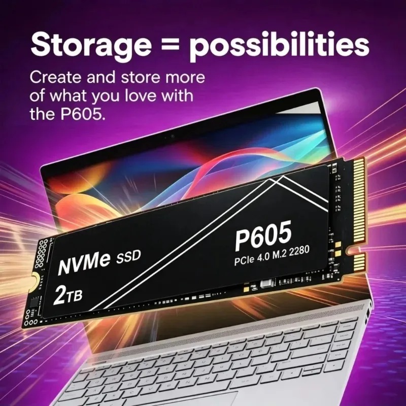 SSD NVMe PCIe Gen P605 de Alta - Gaming Console For Sale avaliação e preço