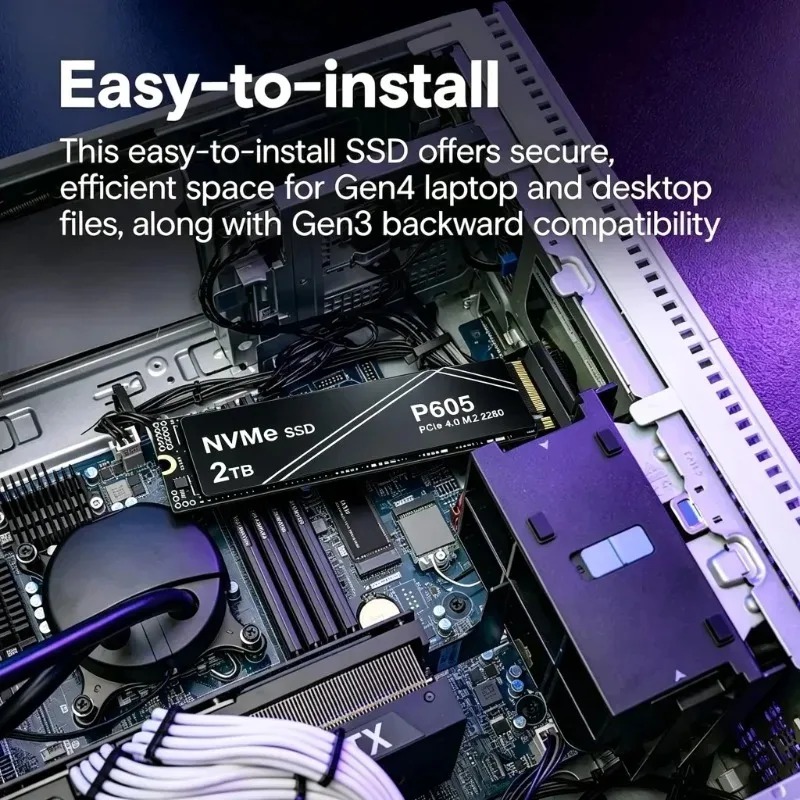 SSD NVMe PCIe Gen P605 de Alta - Gaming Console For Sale avaliação e preço
