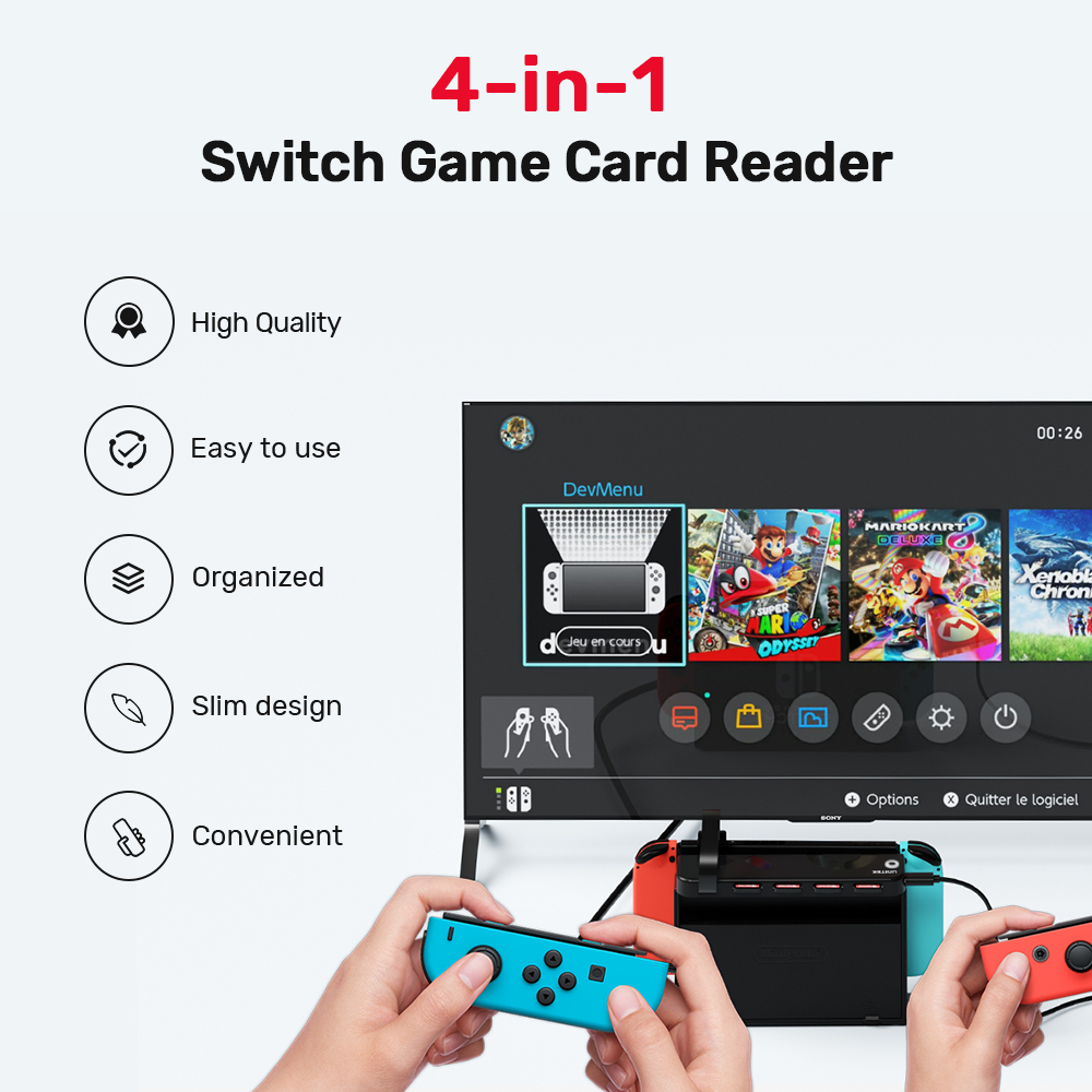 Leitor de Cartão de Jogo Portá - Nintendo Console Switch Lite avaliação e preço