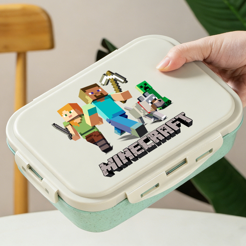Lancheira Bento Minecrafted: N - Gaming Console Minecraft avaliação e preço