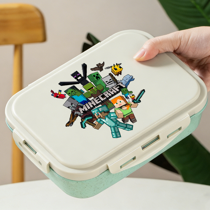 Lancheira Bento Minecrafted: N - Gaming Console Minecraft avaliação e preço