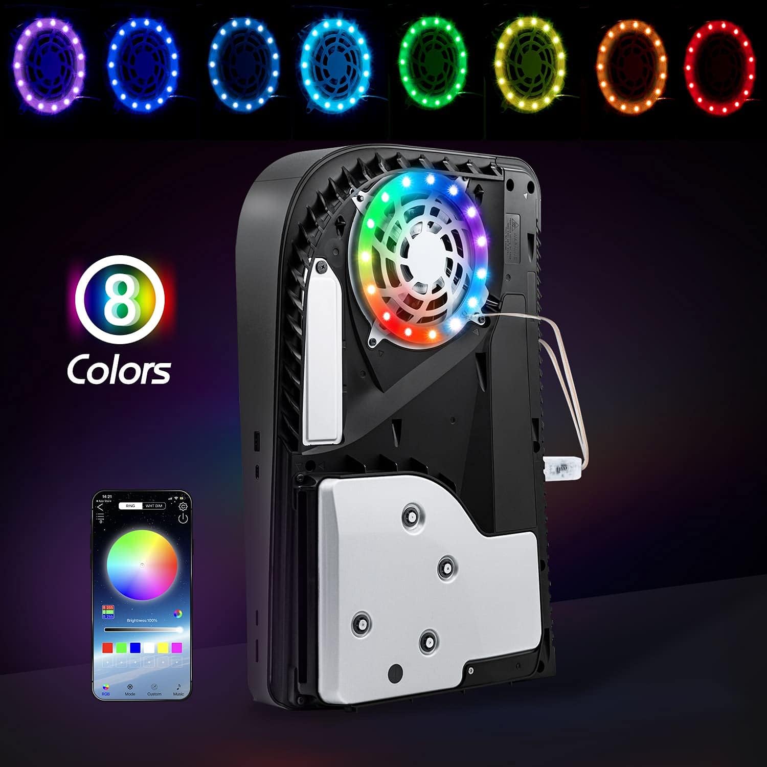 Fita de Luz LED RGB para Conso - Sony Console Ps5 Slim avaliação e preço