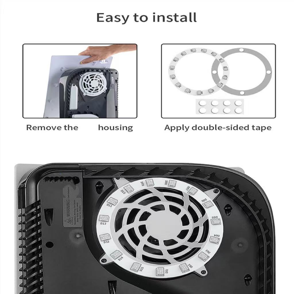 Fita de Luz LED RGB para Conso - Sony Console Ps5 Slim avaliação e preço